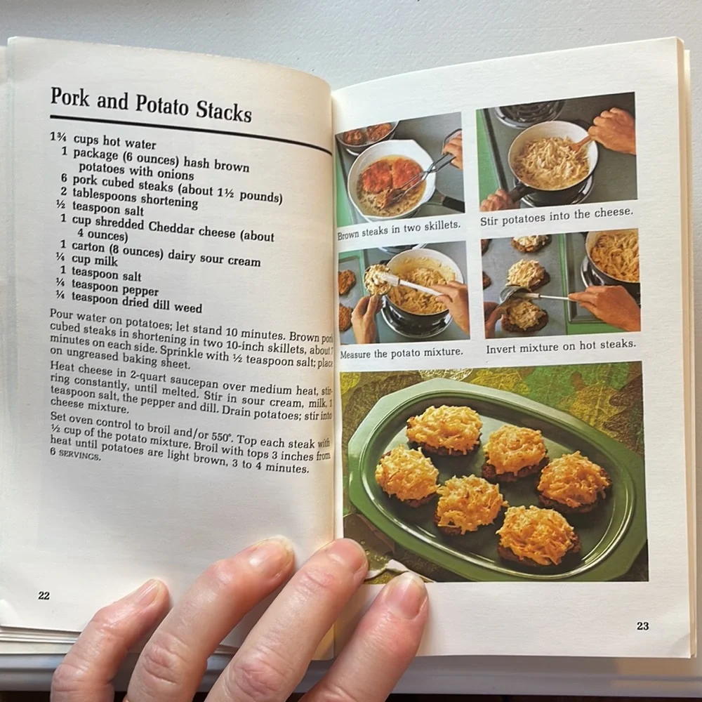 Cookbooks title 	betty